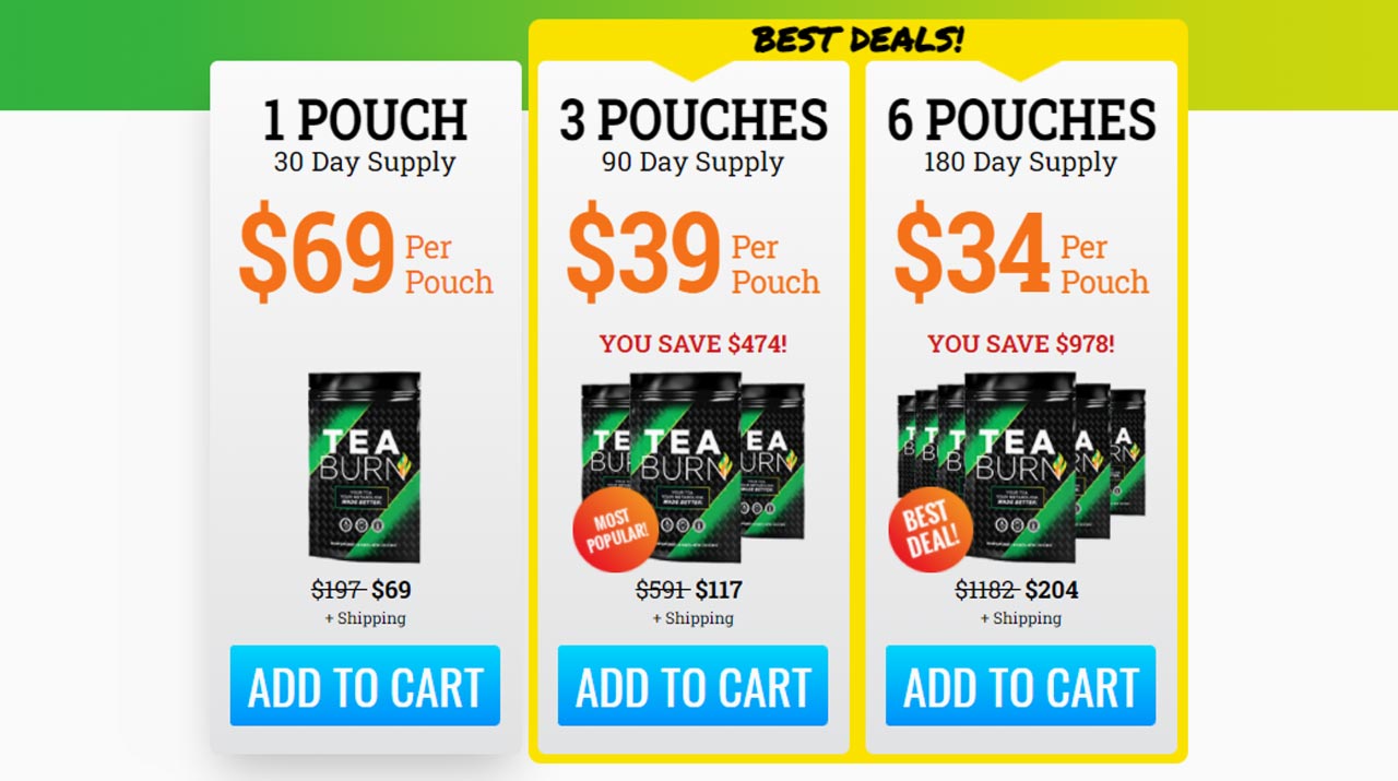 Tea-Burn-Prices