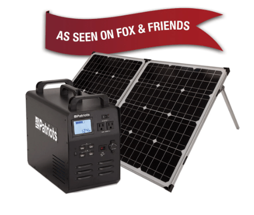 Patriot Power Solar Generator 1800 & Solar Panel: Where to Buy, Best Price, Review Feedback