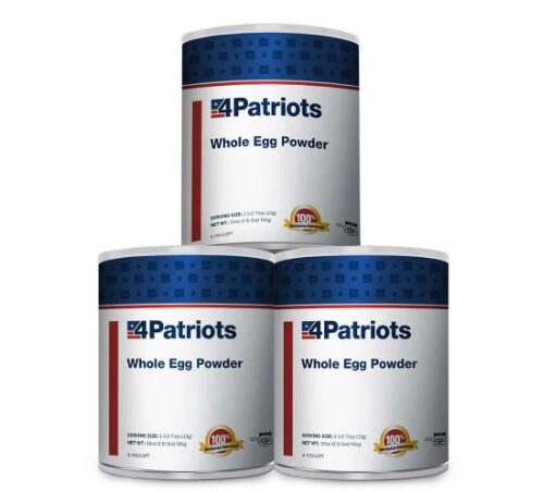 Whole Egg Powder #10 Can - 3 Pack: Where to Buy, Best Price, Review Feedback